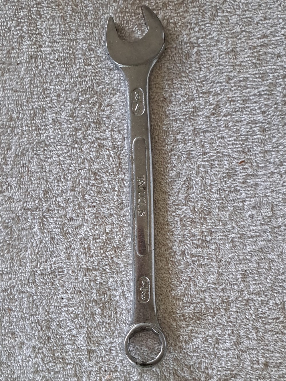 Vintage TATOOLS Combination Wrench 3/4" 12PT. Length 9" Forged India